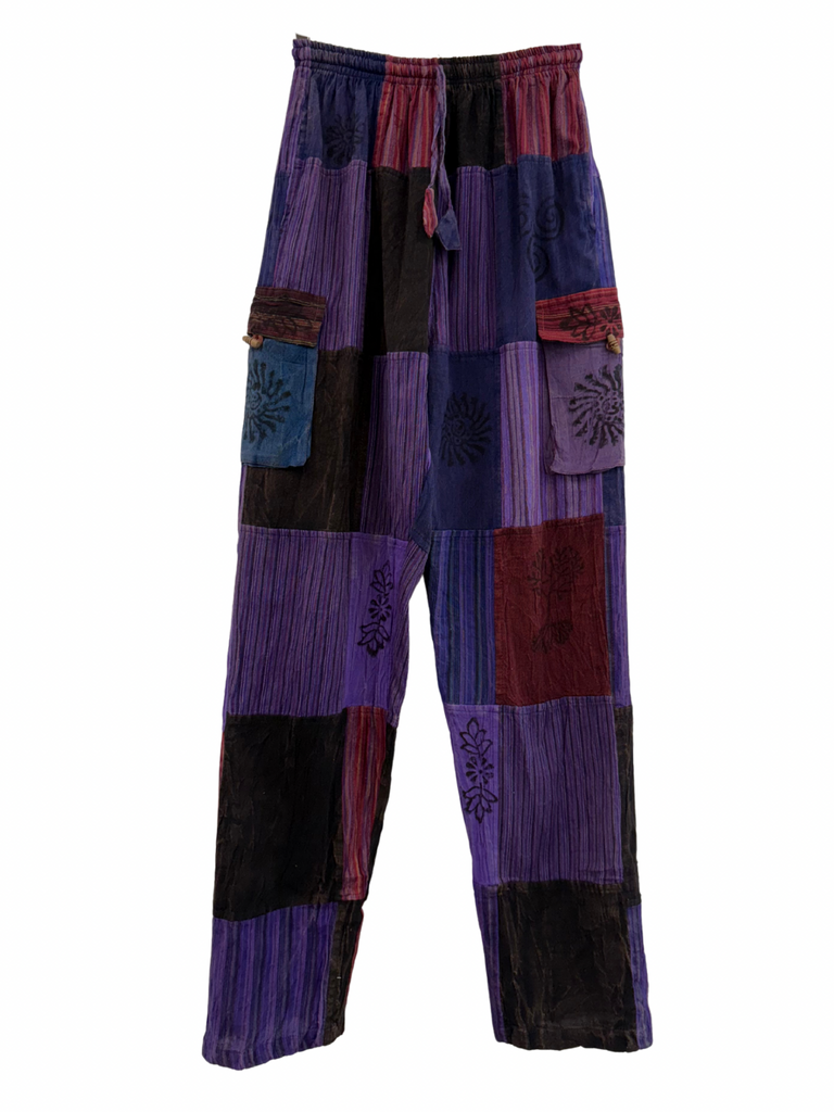 Patchwork cargo pants XXL