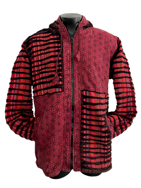 Razor Cut Patch Jacket