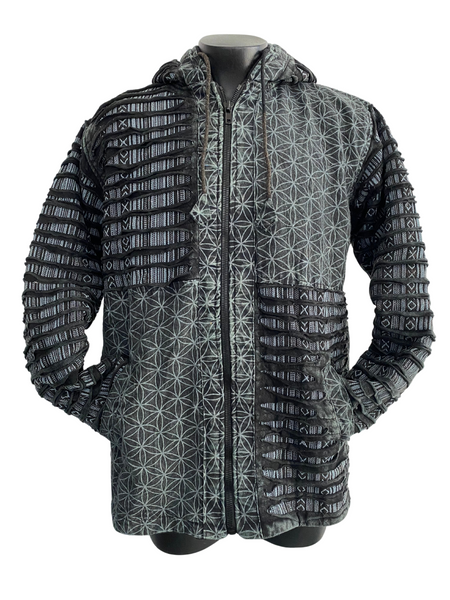 Razor Cut Patch Jacket