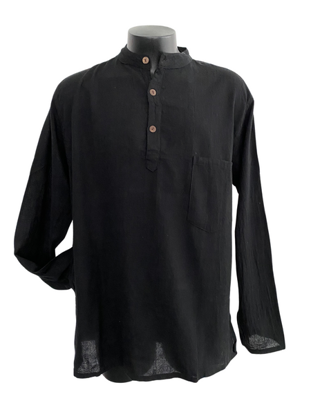 Cotton Shirt Black