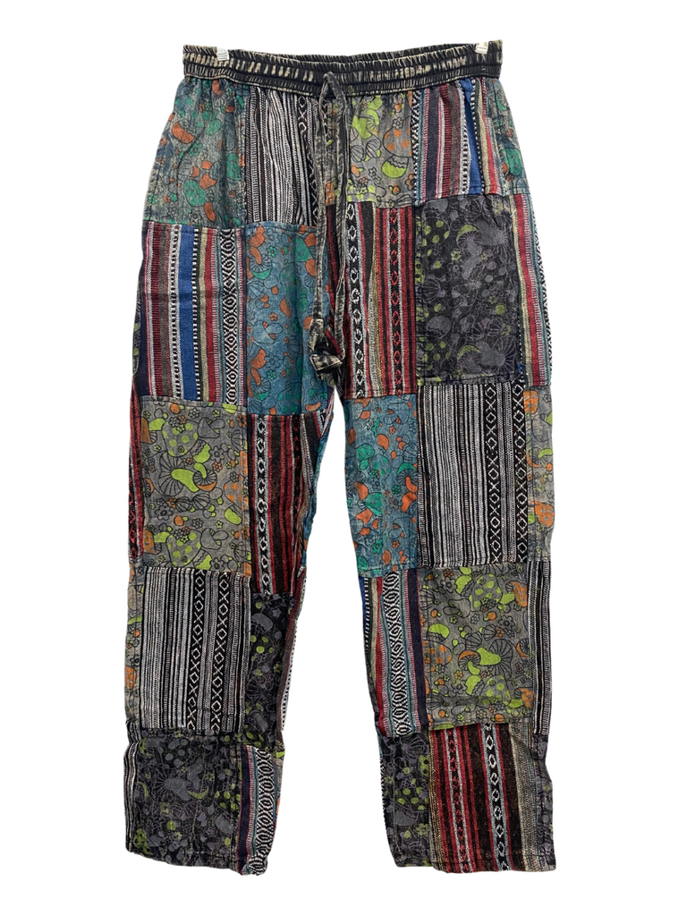 Gheri / Mushroom print patch pants