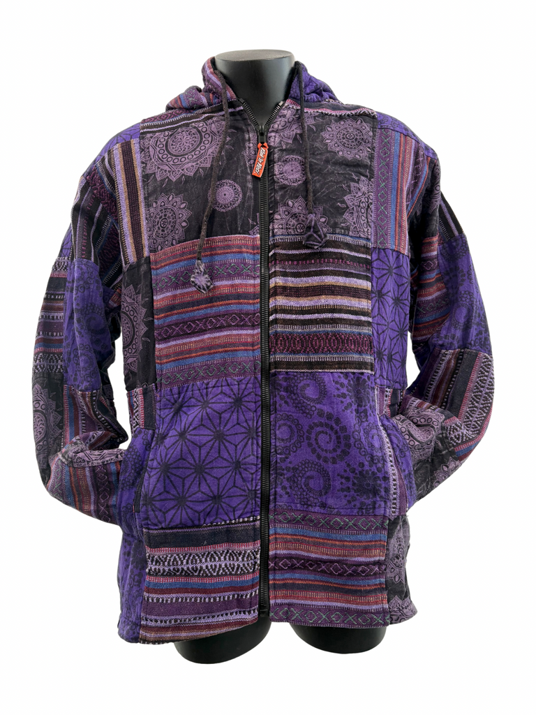 Cotton Patch Jacket Purple