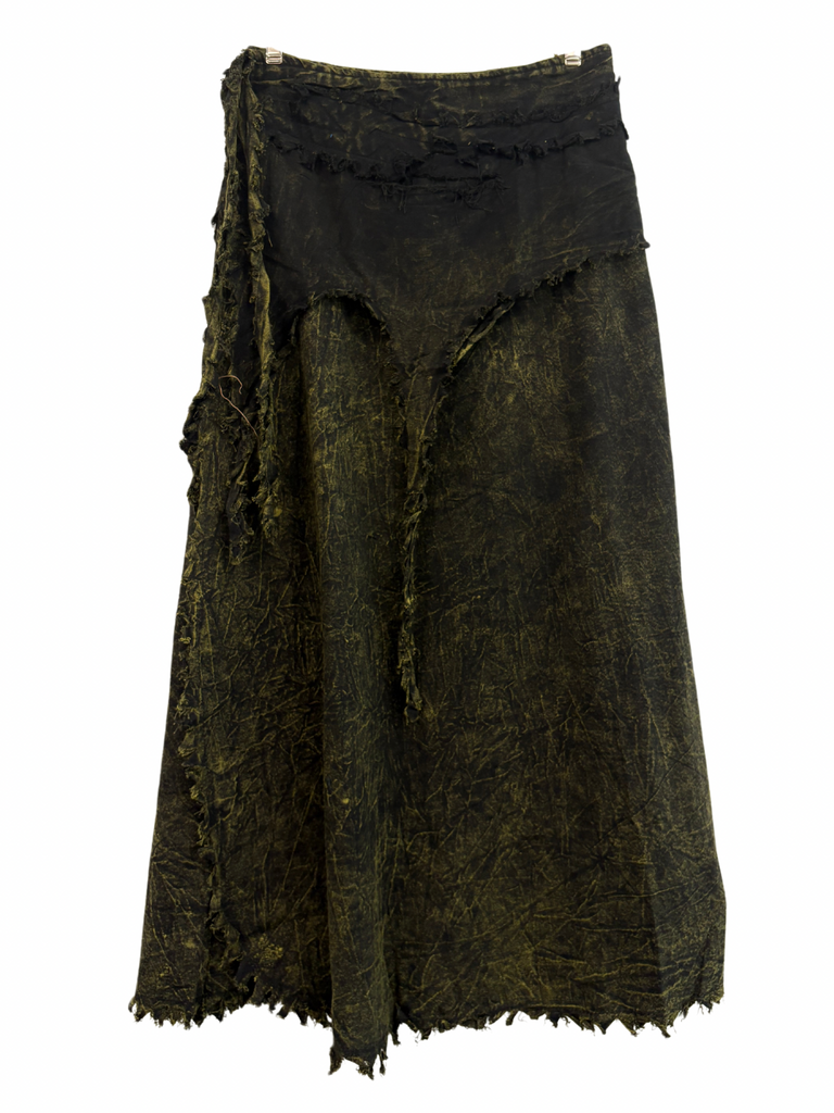 Long Bush Doof Skirt Tashi Green