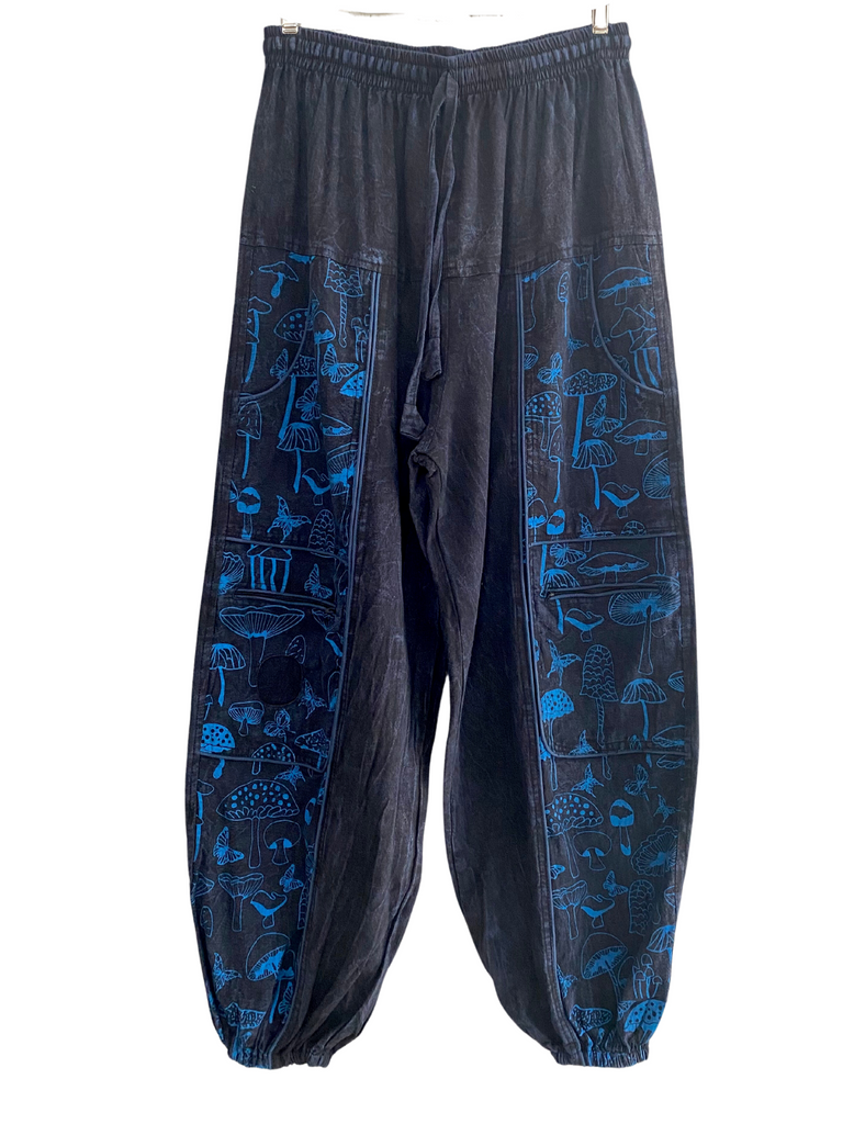 Mushroom Print Doof Pants