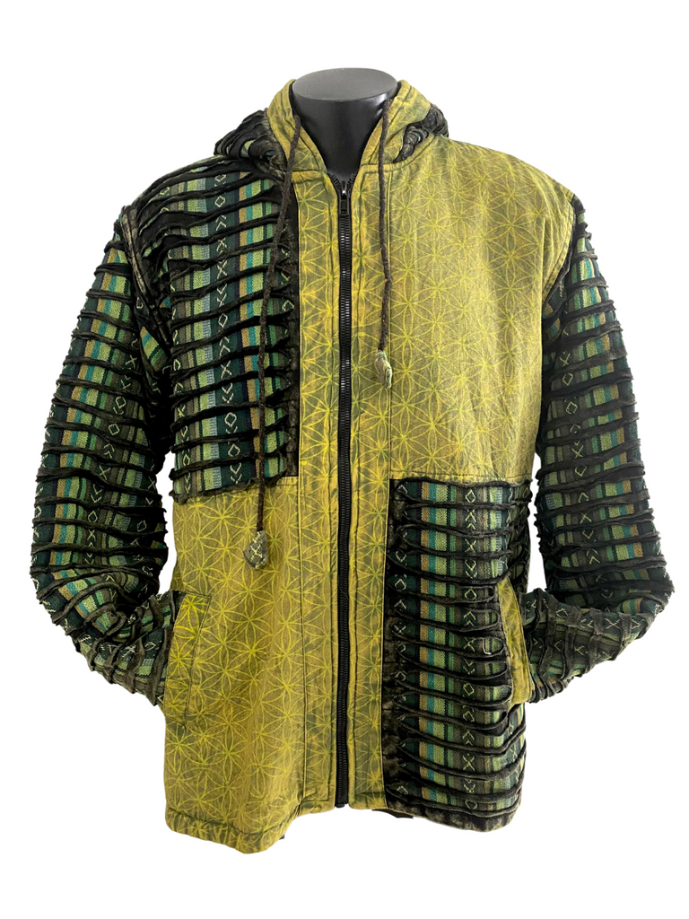 Razor Cut Patch Jacket