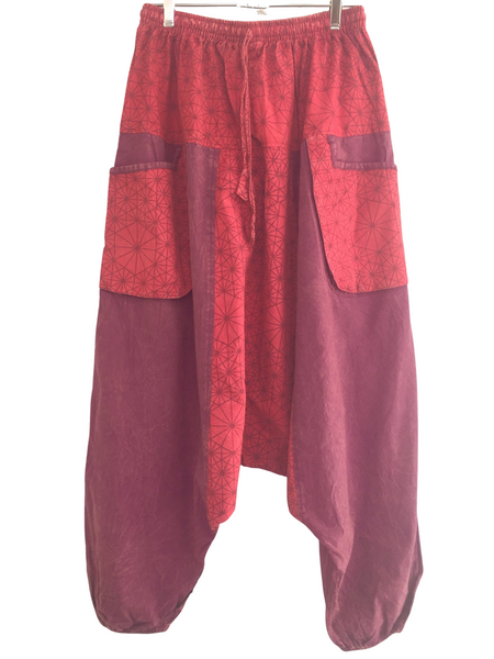 Doof Pants Flower of life Red