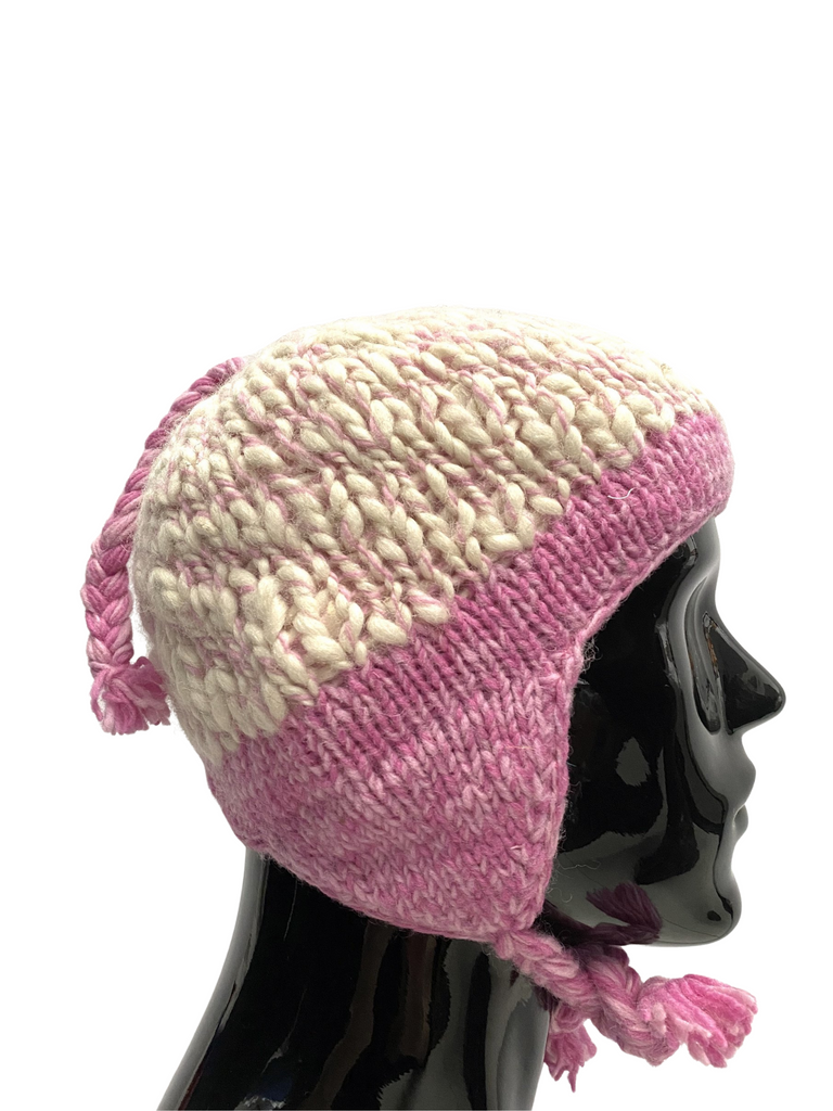 Wool knit winter hat