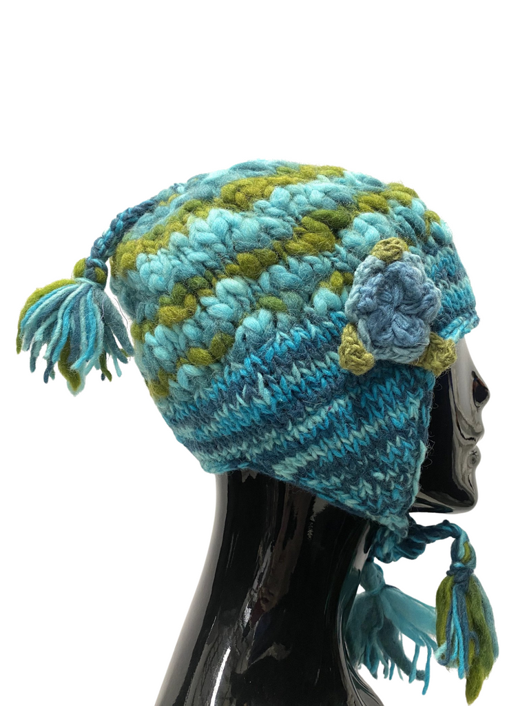 Wool knit winter hat