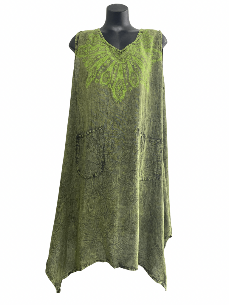 Mandala print dress