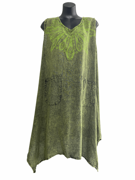 Mandala print dress