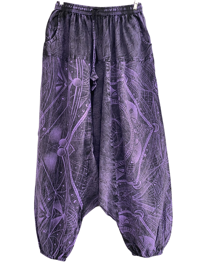Cotton Geo Pants