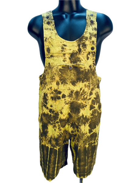 Short Tie Dyed overalls