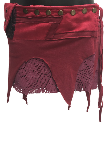 Lace Underlay Skirt with pockets