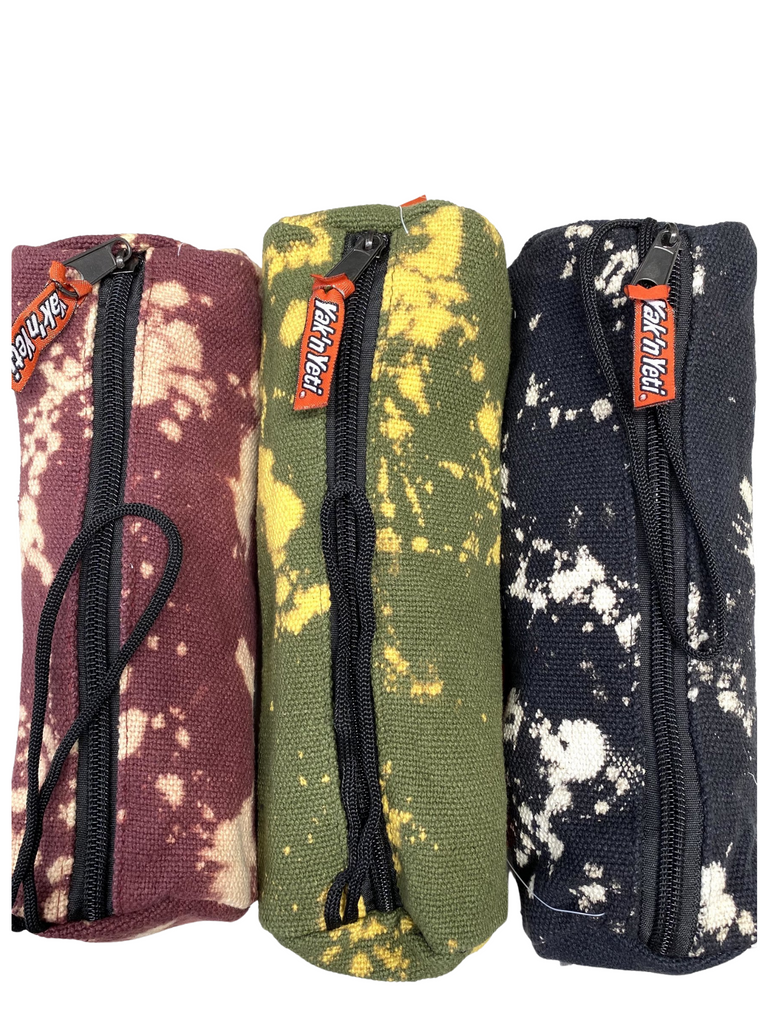 Random tie dyed pencil case bag