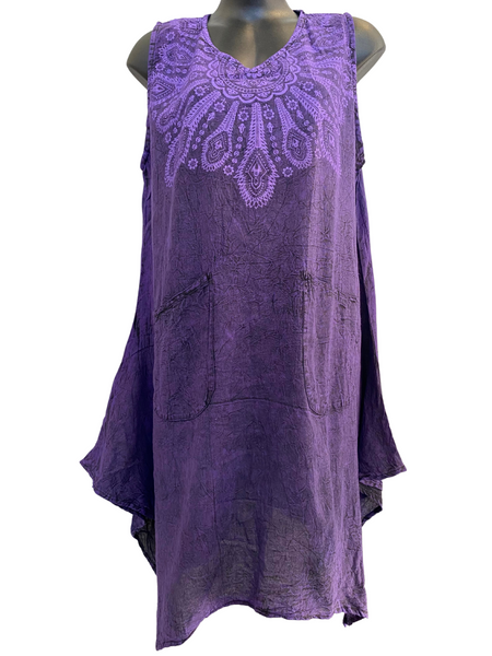 Mandala print dress