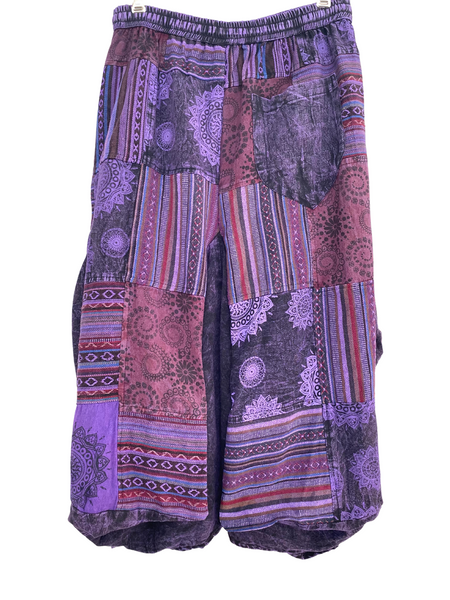 Shaped Patchwork Skirt