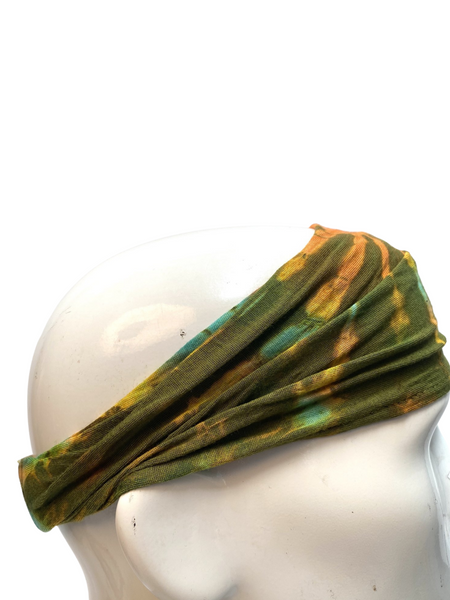 Dust mask / head band tie dyed 6 colour ways