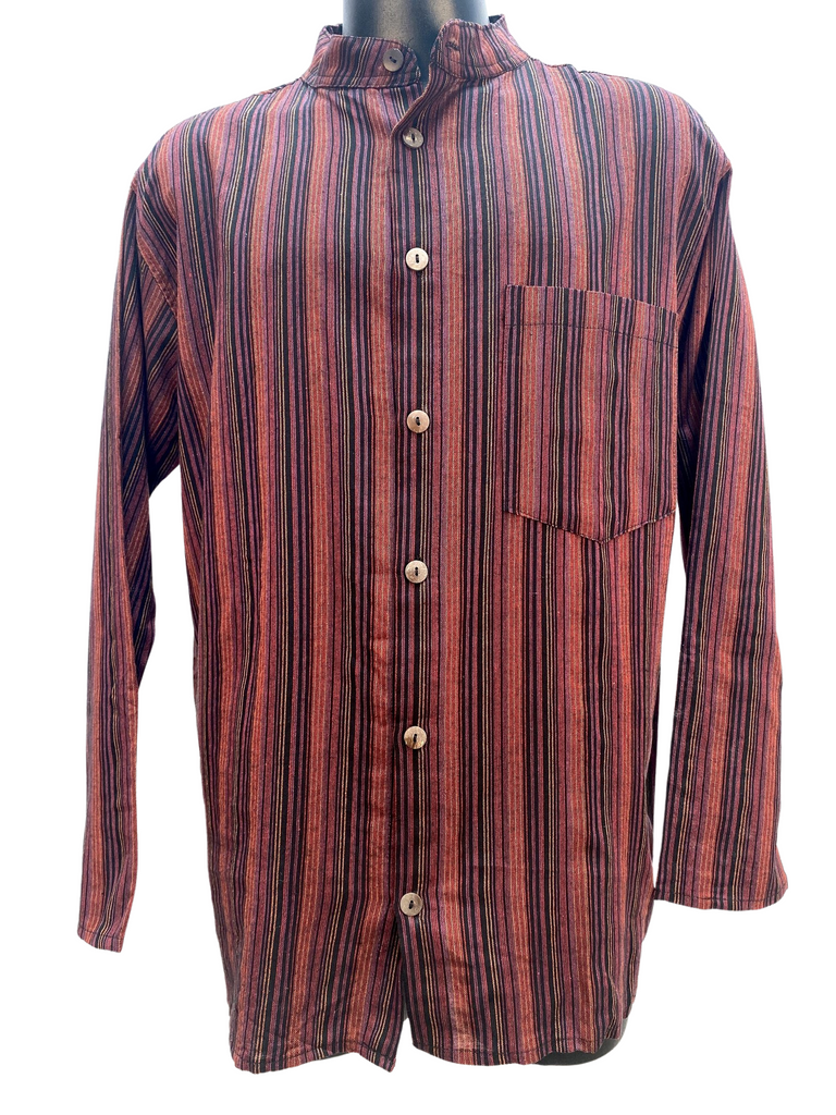 Striped cotton shirt