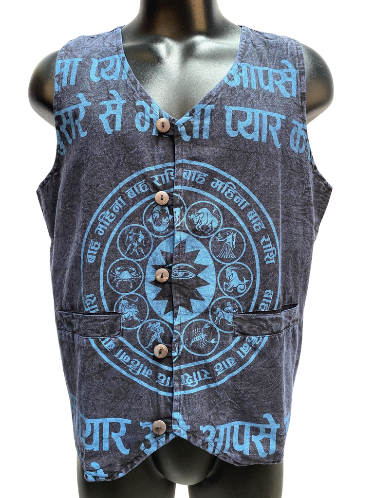 Zodiac cotton vest