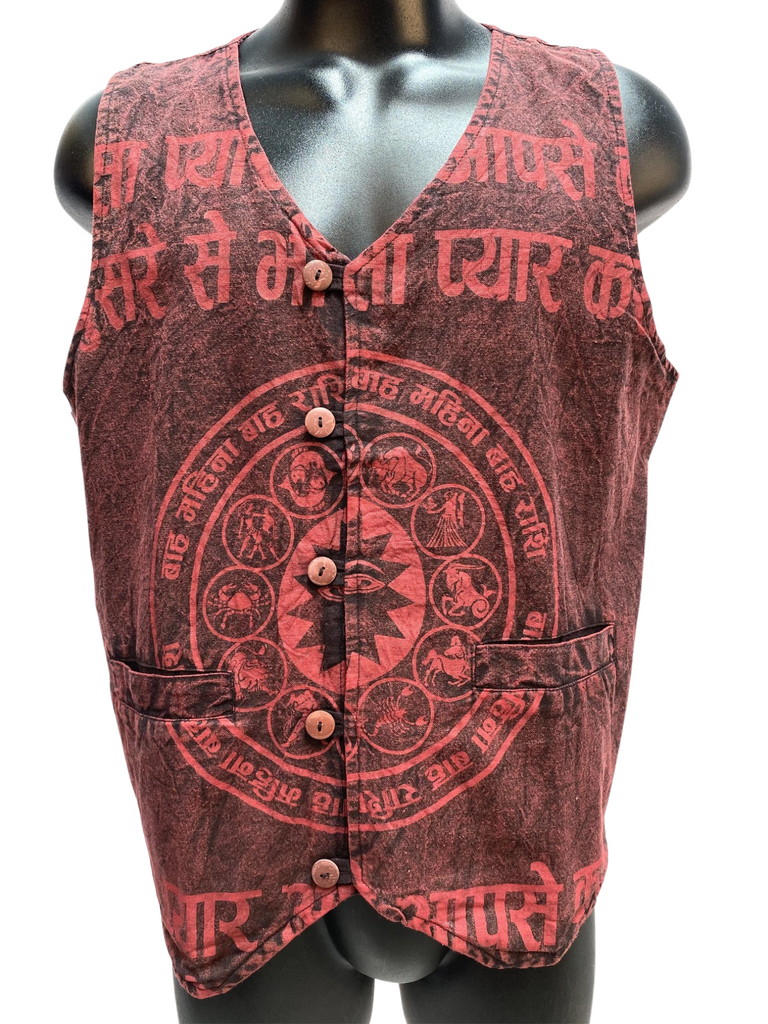 Zodiac cotton vest