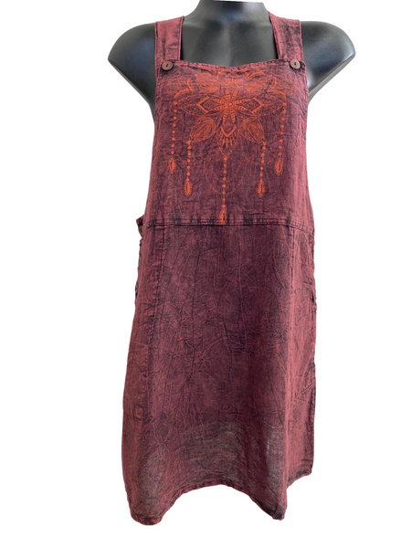Dreamcatcher cotton pinafore