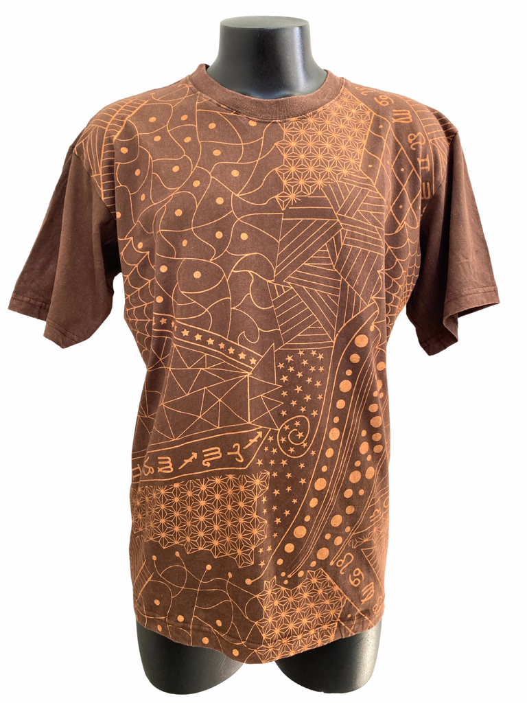T-Shirt Zodiac/Web print