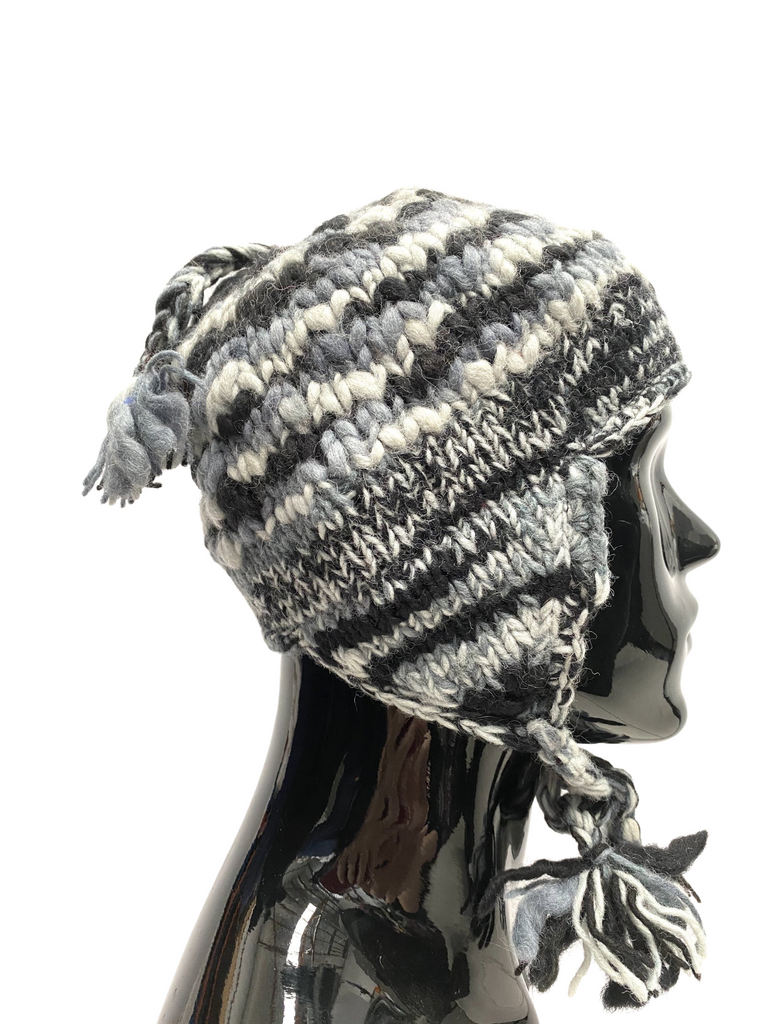 Wool knit winter hat