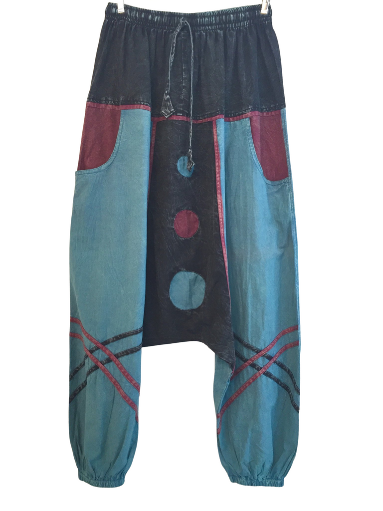 Doof Pants XOX Charcoal and Blue