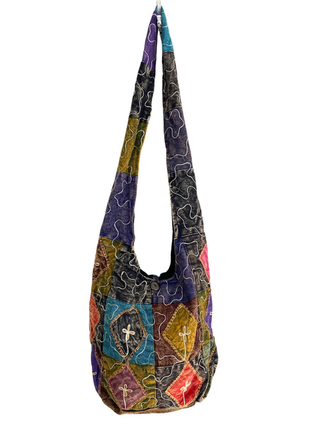 Patchwork shoulder bag online