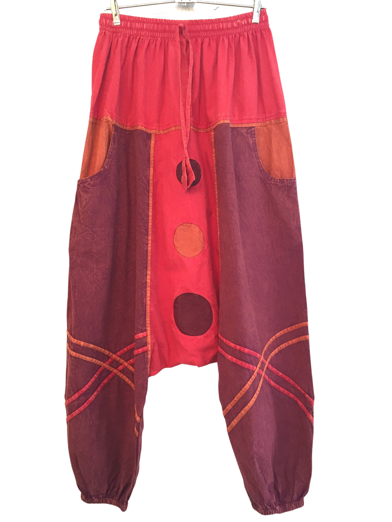 Doof Pants XOX Red/Burgundy