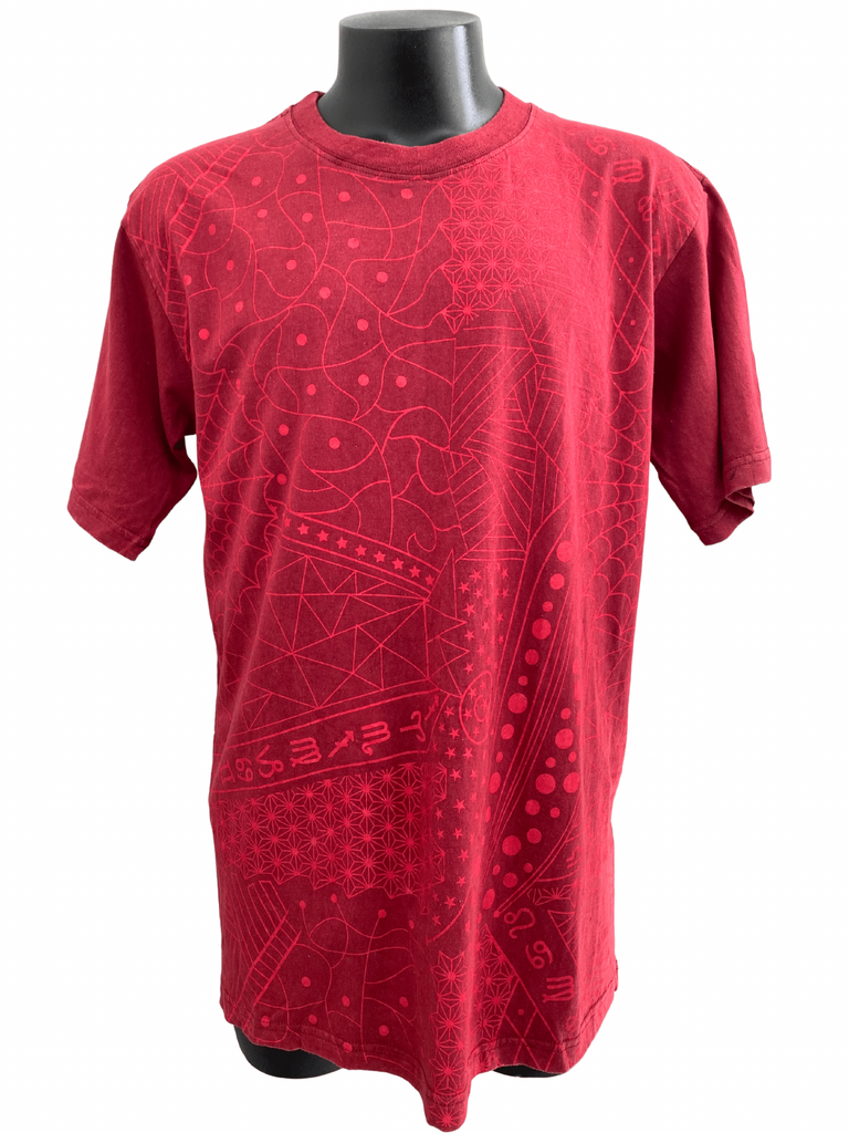 T-Shirt Zodiac/Web print