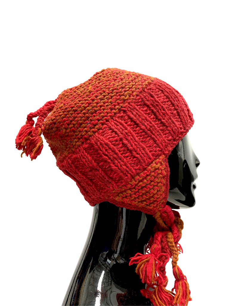Wool knit winter hat