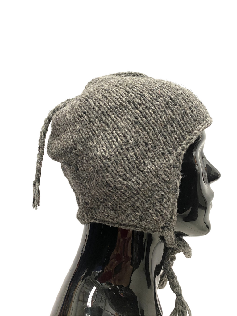Wool knit winter hat