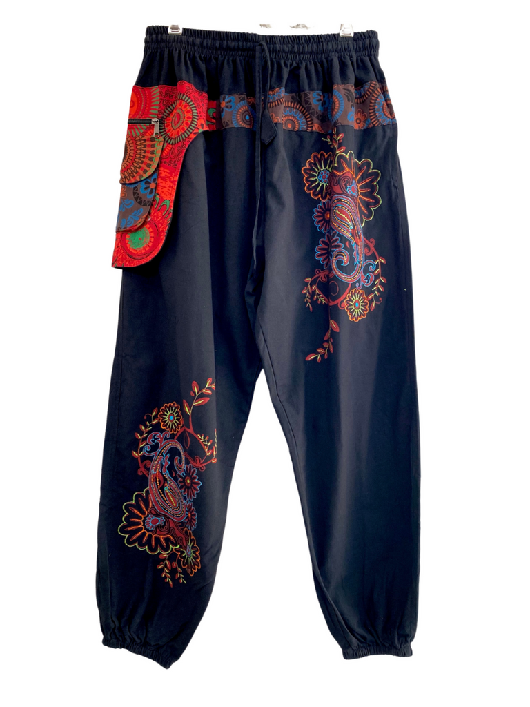 Embroidered Pants Reg