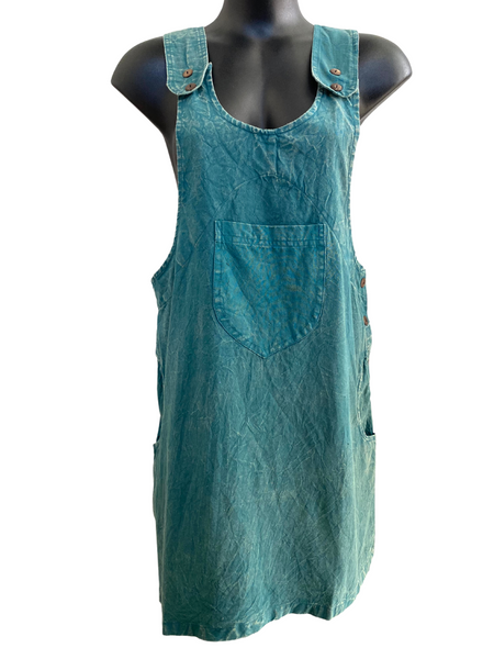 Short stonewashed pinafore