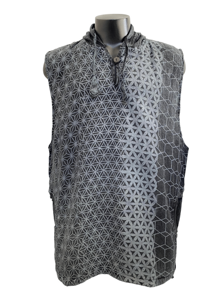 Cotton Pullover Hoody Sleeveless