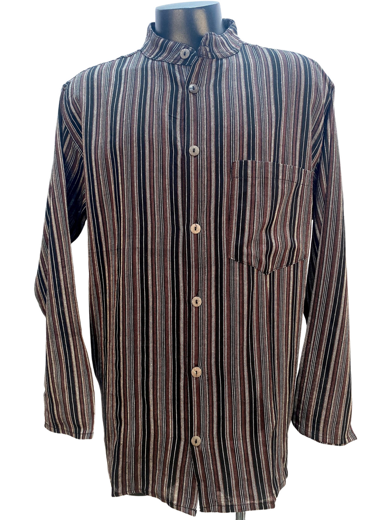 Striped cotton shirt