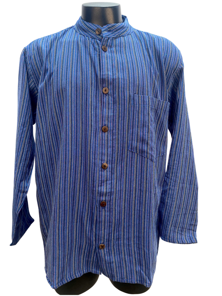 Striped cotton shirt