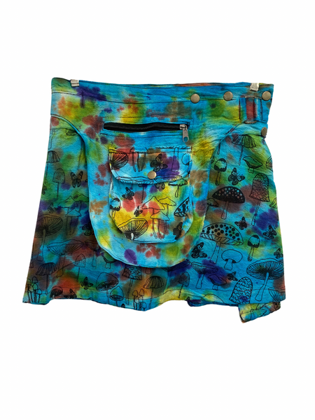 Festival Skirt Mushroom Print