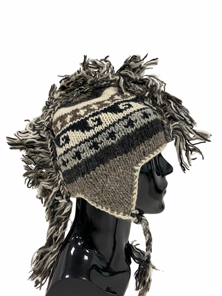 Wool knit winter hat