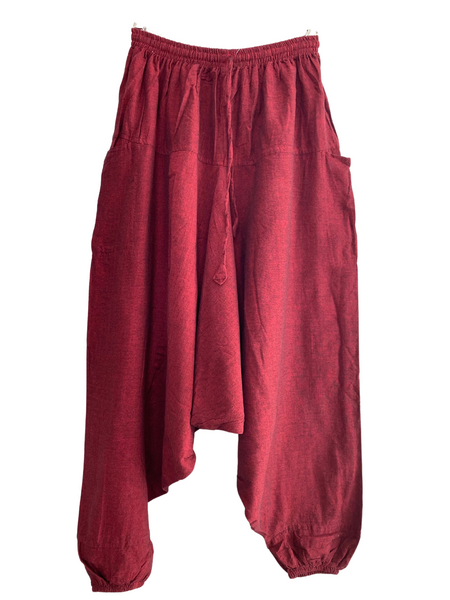 Plain Happy Pants Red
