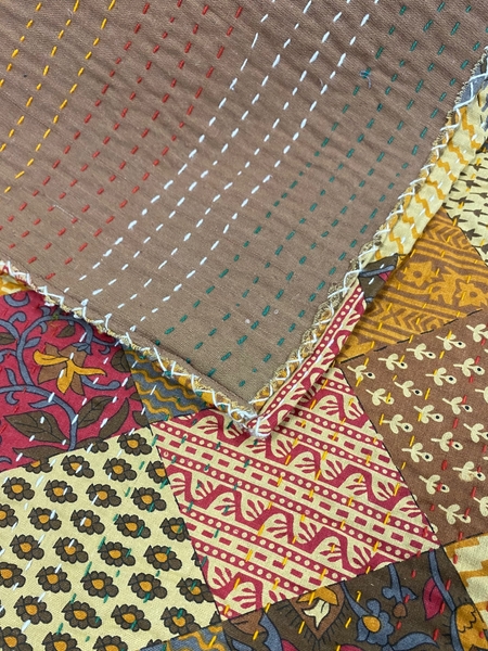 Cotton Kantha Quilt