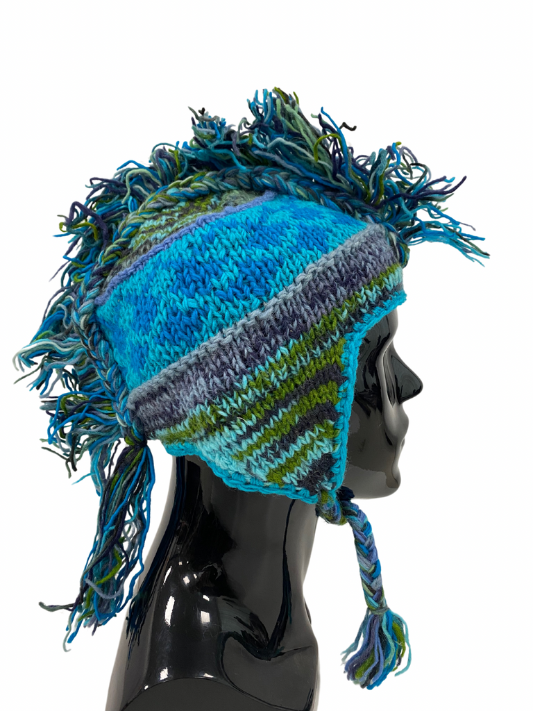 Wool knit winter hat