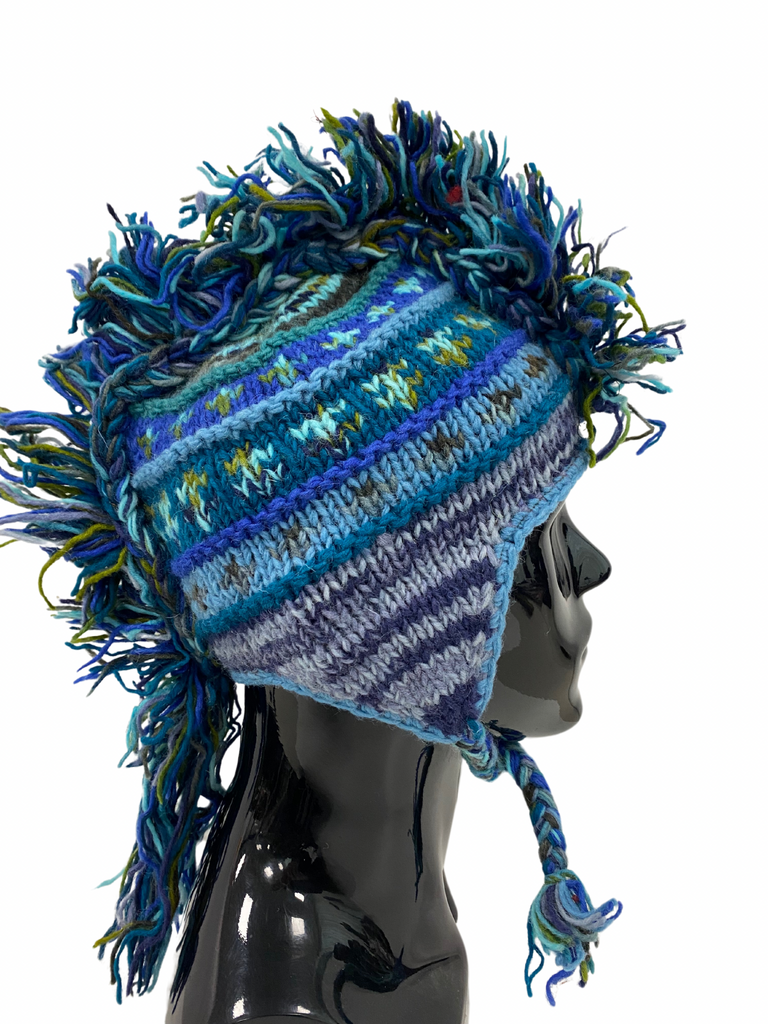 Wool knit winter hat