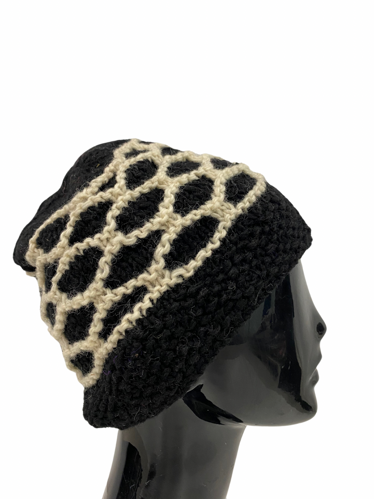 Wool knit winter hat