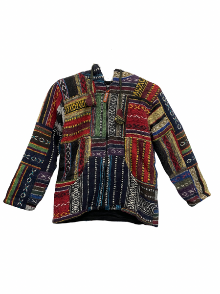 Kids patchwork gheri jacket size 3XL