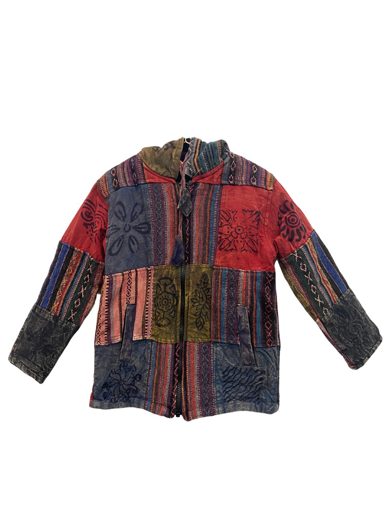 Kids patchwork jacket size L