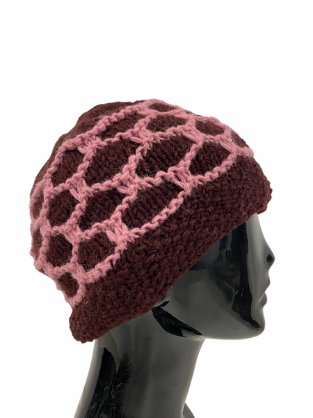 Wool knit winter hat