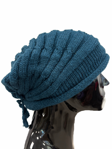 Wool knit winter hat