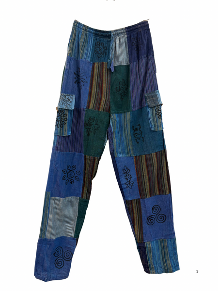 Patchwork cargo pants XXXL